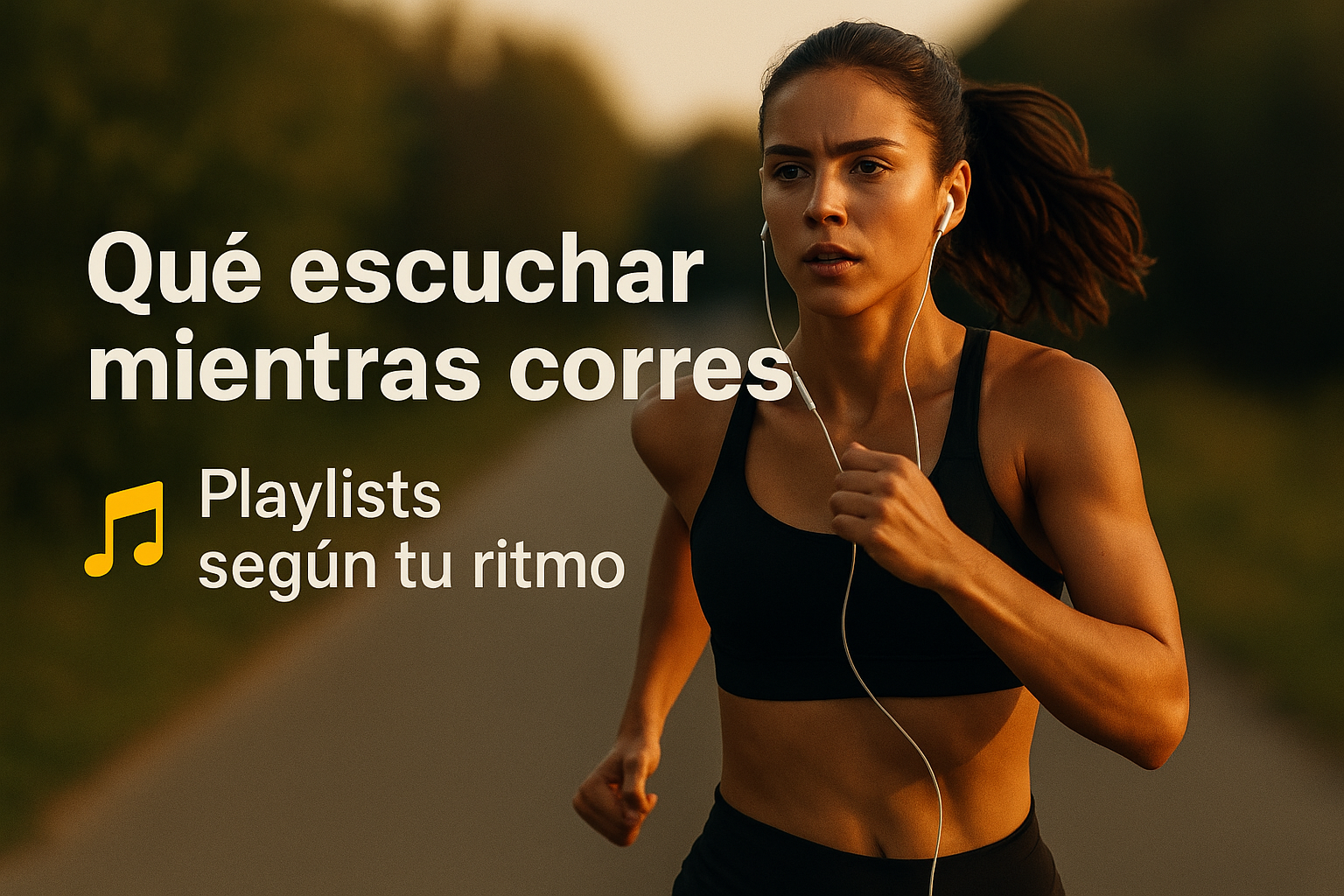 Qué escuchar mientras corres