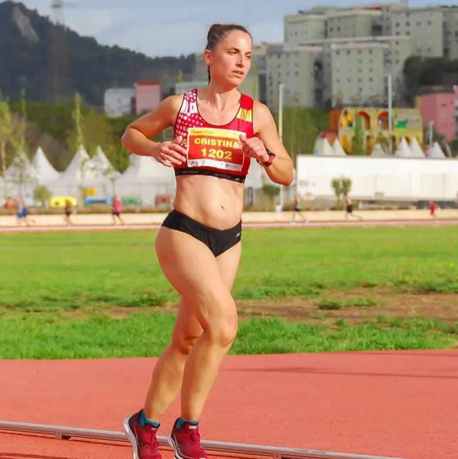 Cris Huerga en competición popular con gran ambiente