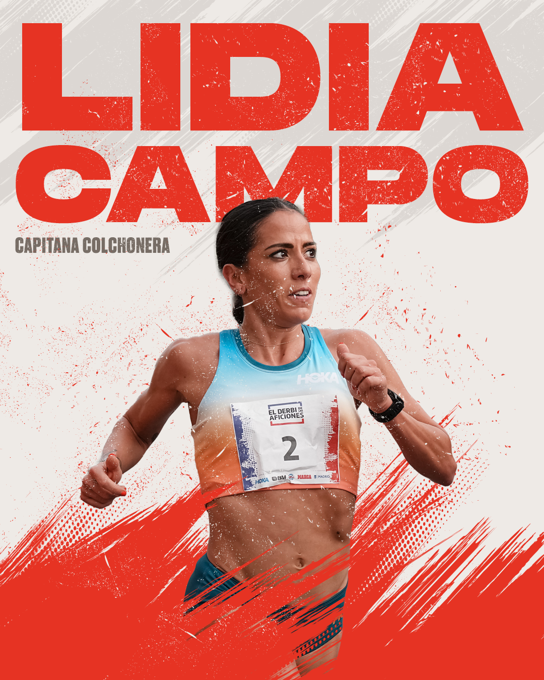Lidia Campo capitana Colchonera en el Derbi de las Aficiones 2025