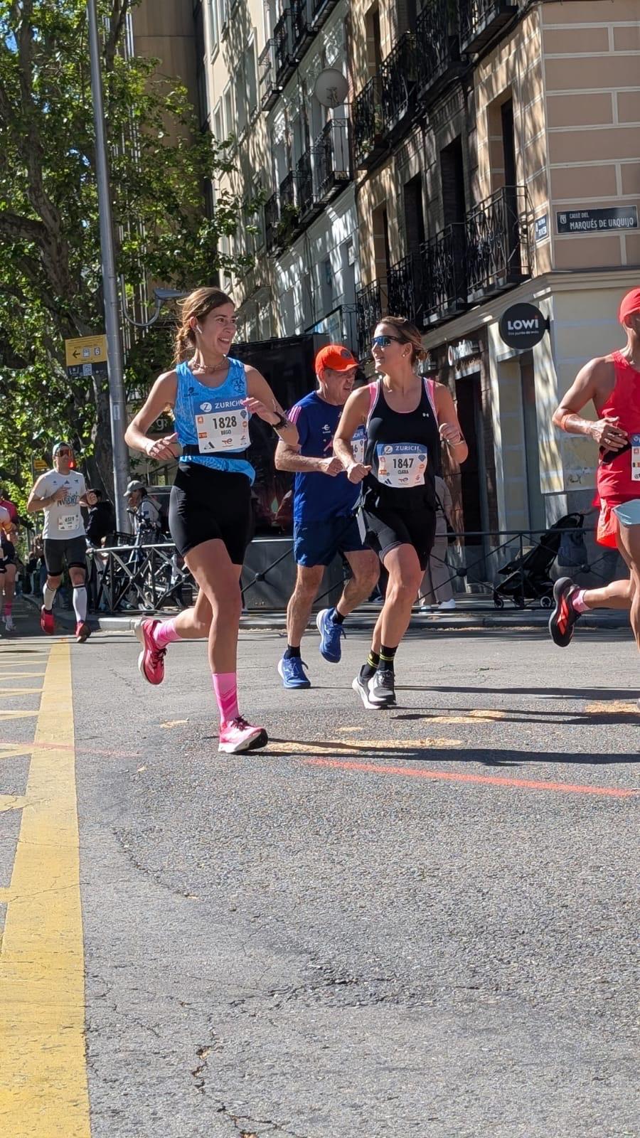 Entrevistas Runner: Bego durante un entrenamiento