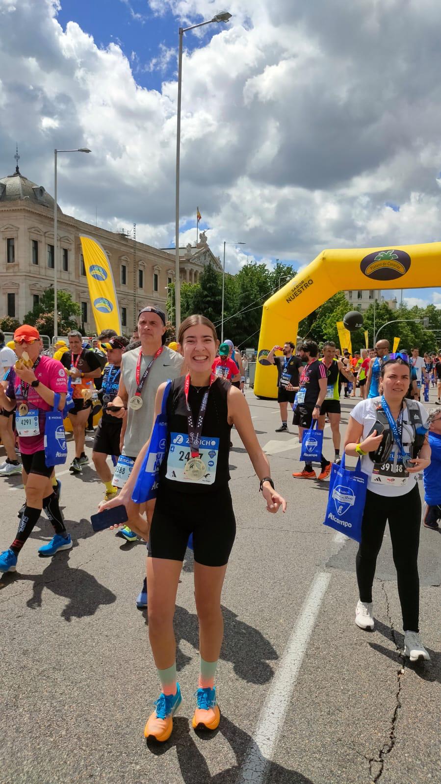 Entrevistas Runner: momento post-meta después de carrera larga