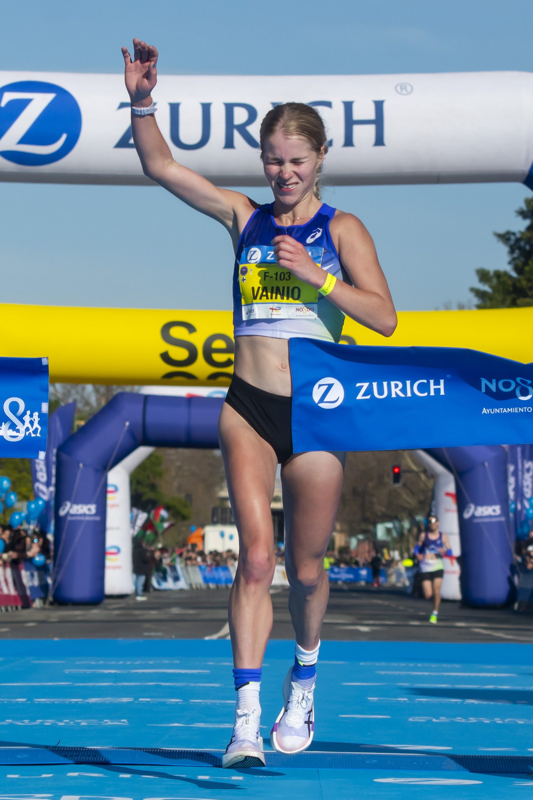 Alisa Vainio ganadora del Maratón de Sevilla 2026